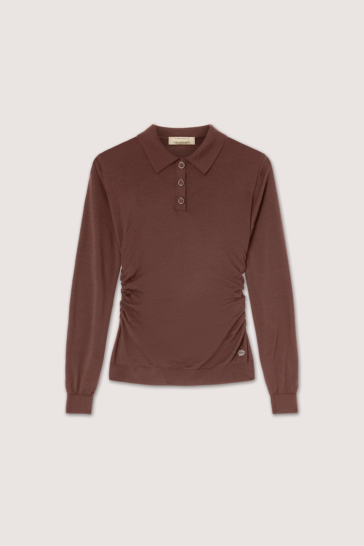 Polo in pura lana con arriccio 6|1e902c9645e467204ae221c94b18e120a599ed8a658ca8f1e5c688f78acaa02f