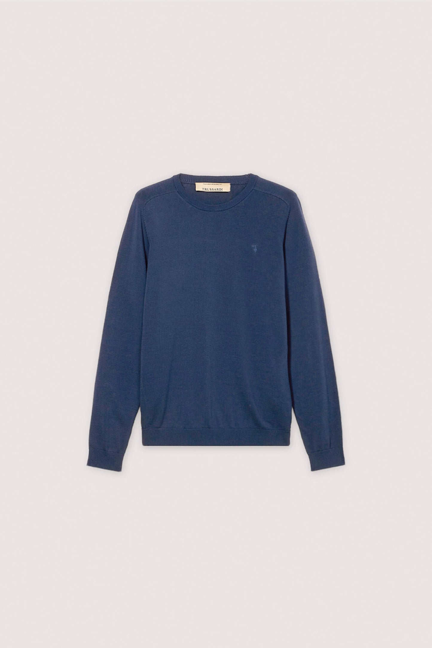 Maglia girocollo in cotone e seta 5|47e3925b17c68ad9066b72fbd78750747c2114e0903ff2133bd6f331301dc775