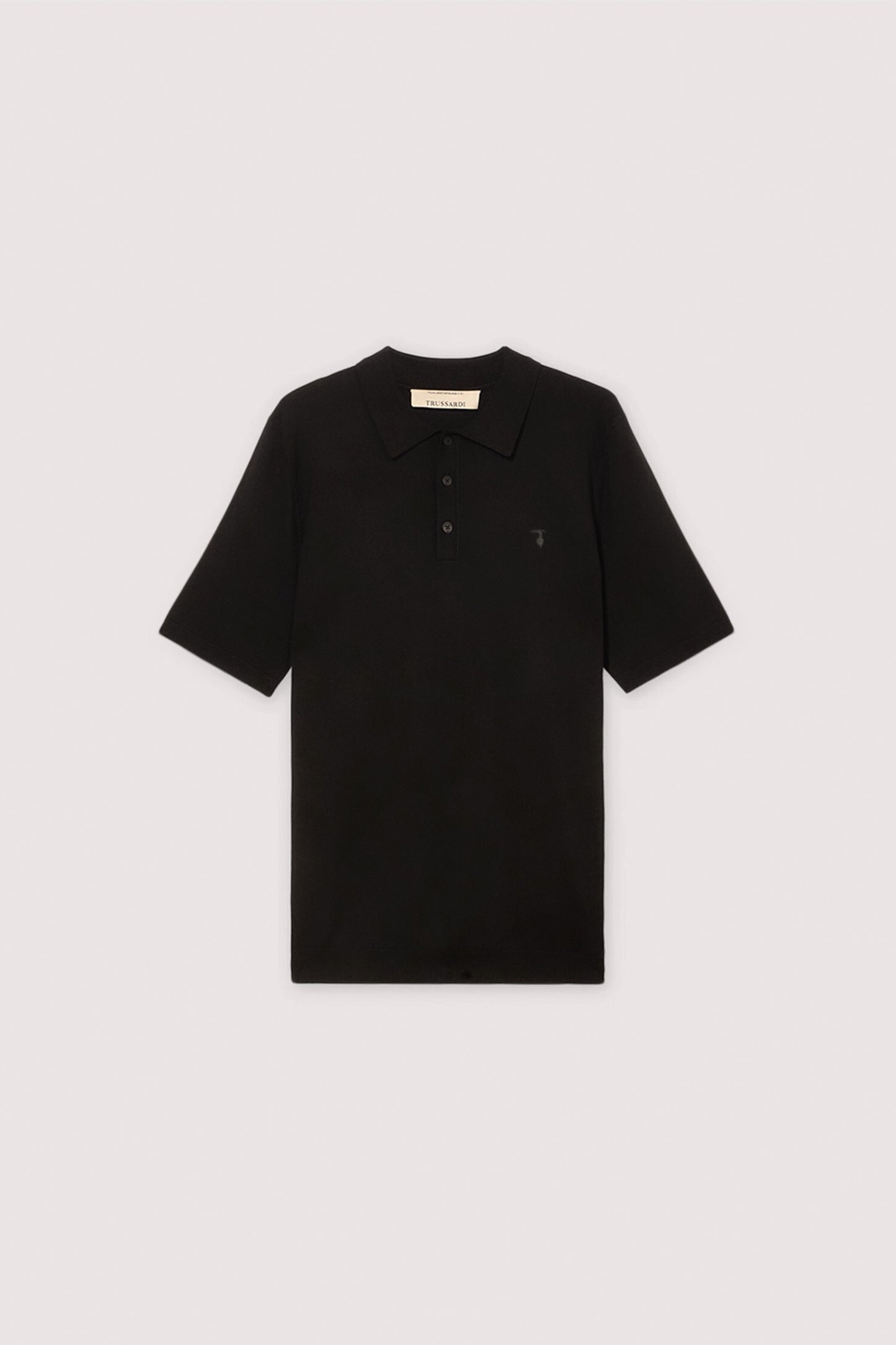 Polo a maniche corte in misto viscosa 5|529095b5defc10a94f6f7bbf94267780c28ade1c9cc3a496d4cb8013b725cc56