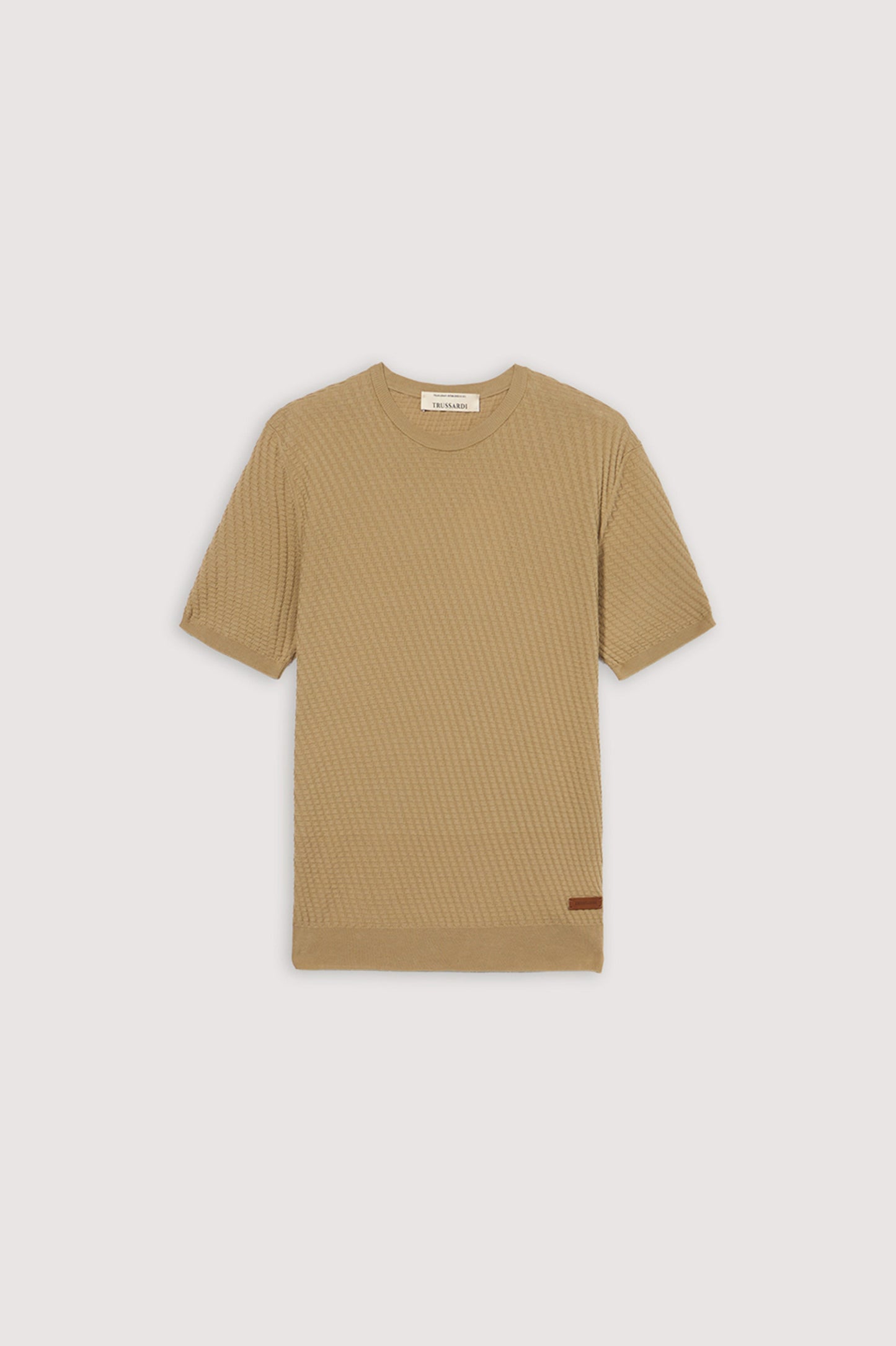 Maglia a manica corta in cotone tridimensionale 1|f20991ba03b1cff60d4b9df573d4fa48517c0cd80ddf3760629cb49f7ade00ff