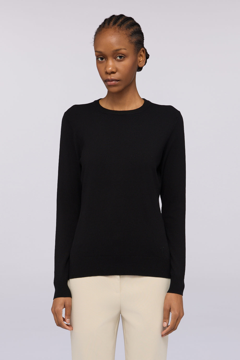 Maglia girocollo in misto viscosa 1|96a841b5326f900b318267abb3a2fb699d67c3dcb045712b7c28d4b33b962a60
