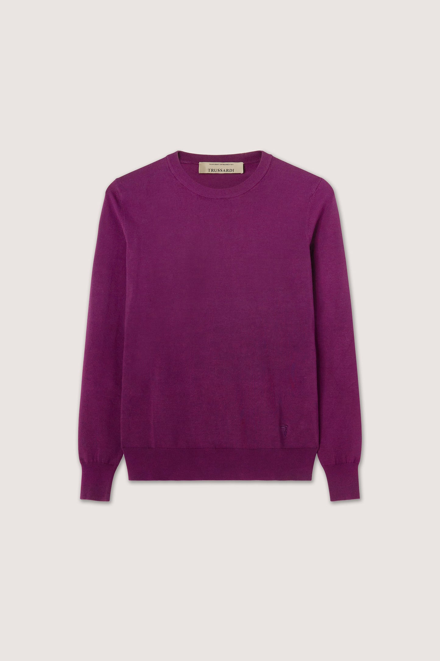 Maglia girocollo in misto viscosa 5|20393c58389e407a76d99a5b95ea5b384e02797f9e1334272602d7bca74c4596