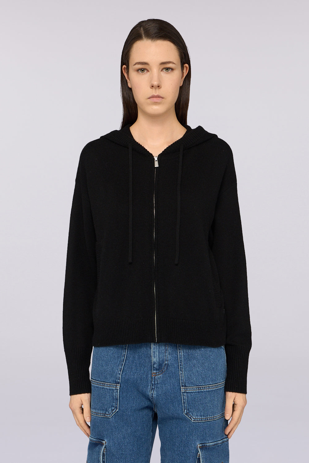 Maglia con cappuccio in misto lana 1|0fcb9960bf40ef958decd08b67564948fe701834b94a6c724dcb1e14630d8533
