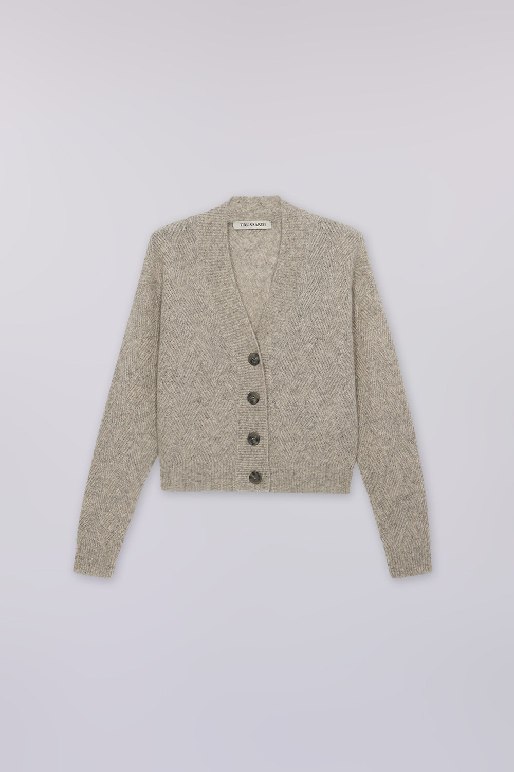 Cardigan in misto mohair super leggero 5|5fe68a4a7815d0a98a26e94b60610d793a599b3cf3756a84ca83c34938d95650