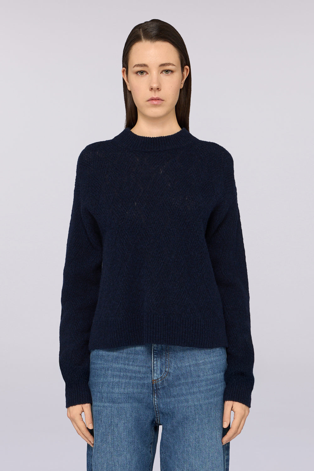 Maglia dolcevita in misto cashmere e seta 1|a04ab76301b54a063ed1183d228b986b73f2a635cf9516b220d1b53862fb6272