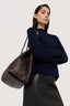 Maglia dolcevita in misto cashmere e seta 4
