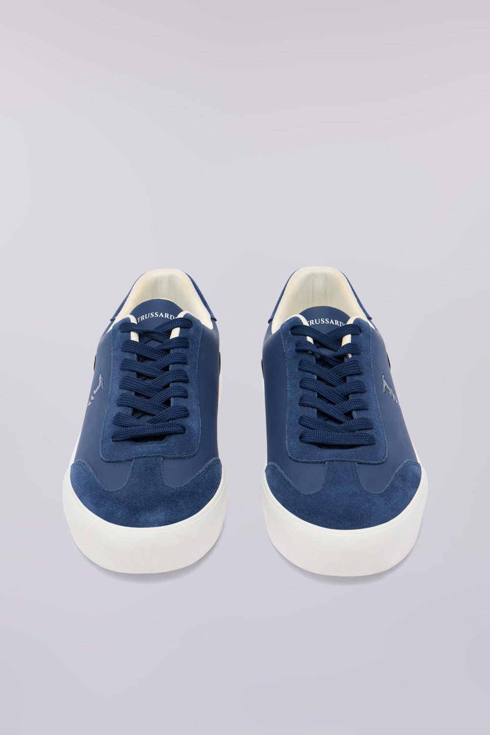 Sneaker vulcanizzata in pelle e suede 3|89cfd4315b7e1da3f740f2959ed2520d83019001cdb0d12dcdbca5c7eb8fa754