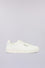 Leather cupsole trainers