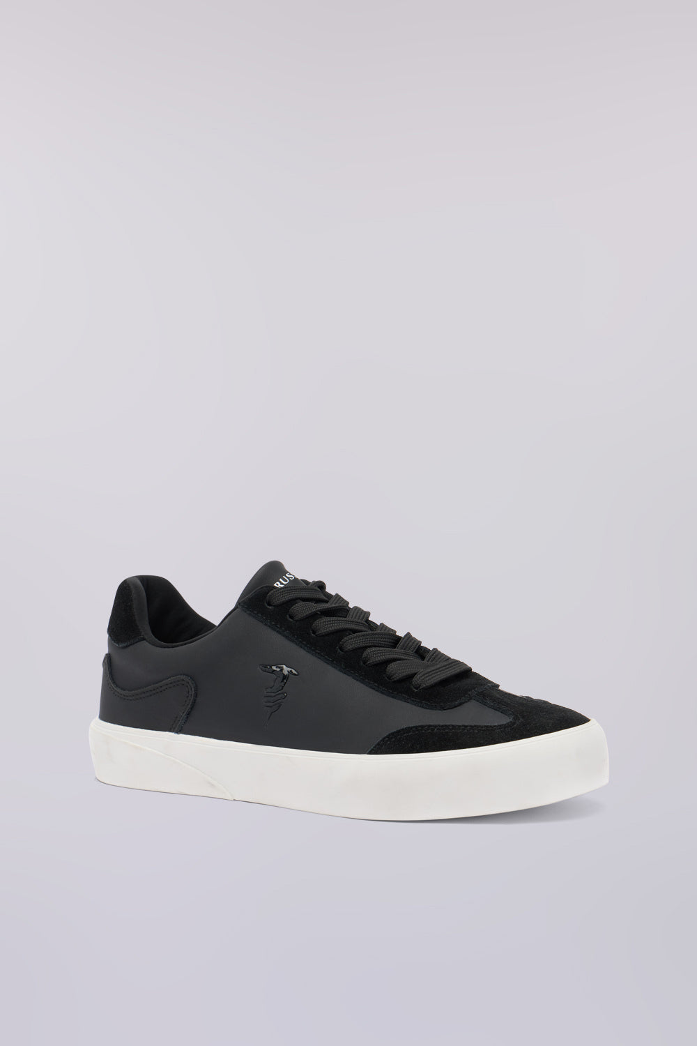 Sneaker vulcanizzata in pelle e suede 2|6989c3a93e84553131426d3b3a664c2bb52a8a7de98536d0d0f8b17c07e4f426
