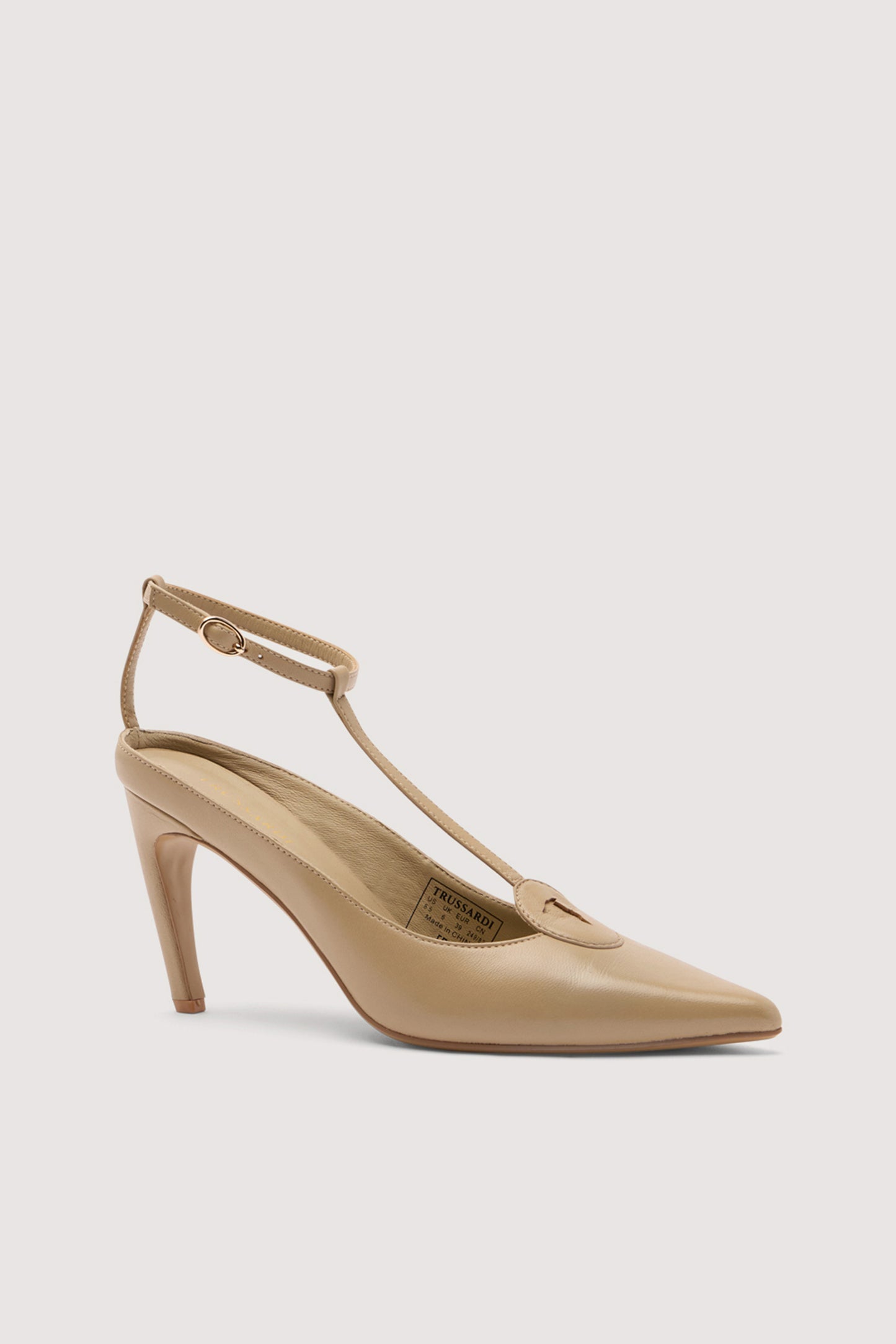 Décolleté con cinturino levriero in pelle 4|c8e2418dba189fa477b63f5efdf7b64216491aa77612d94422ce7563ca0df523