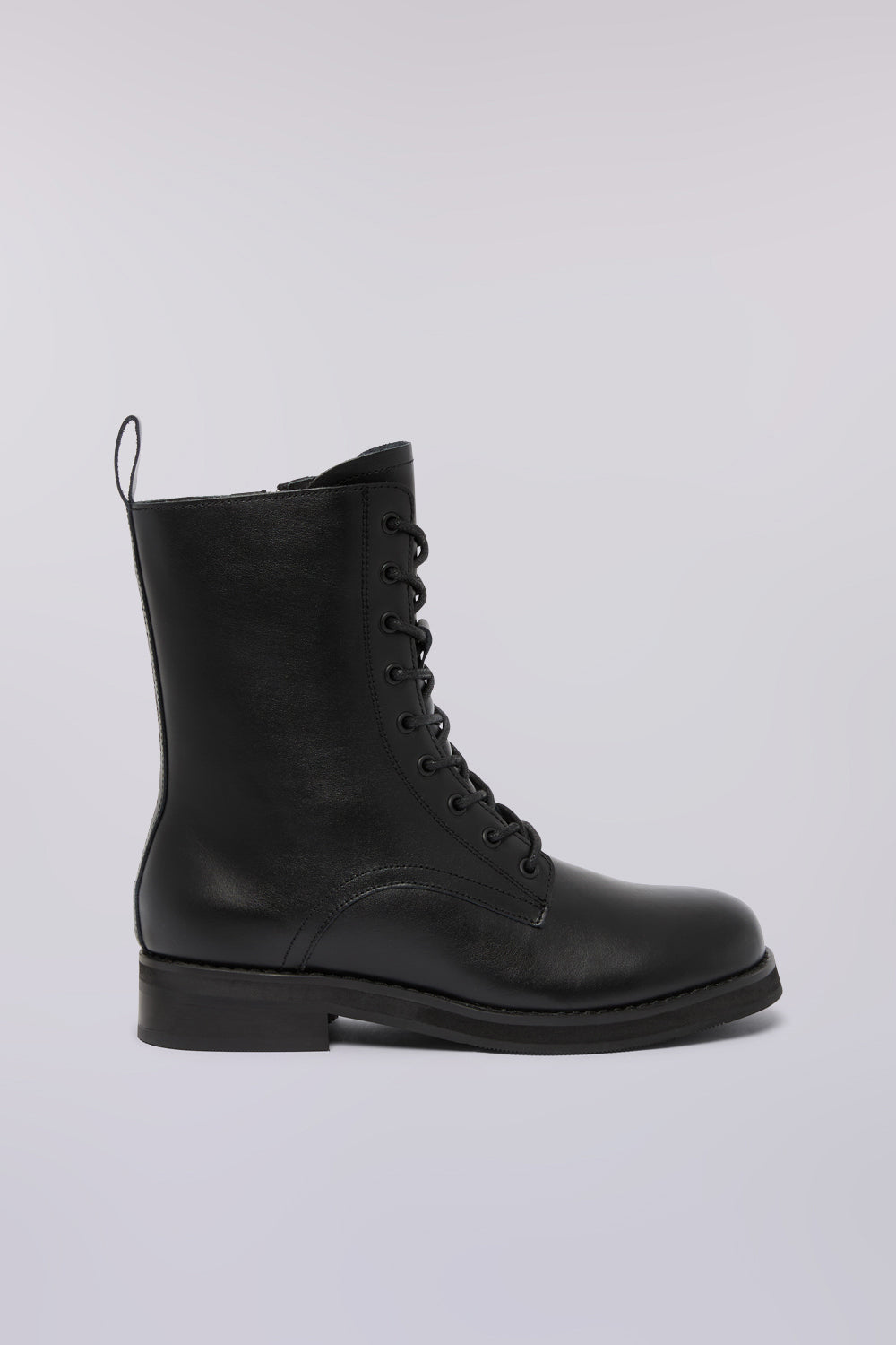 Scarpe Donna Stivali Trussardi Stivali Stringati In Pelle – Trussardi