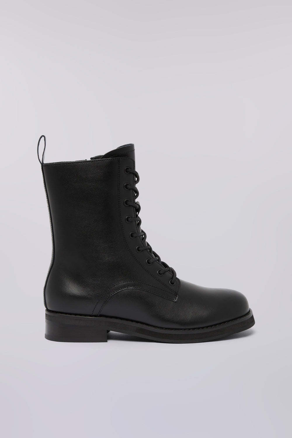 Stivali stringati in pelle 1|c2667f8eeba152fc3f3a9ec10052ee39b998dfa0f509ee8b9109a54b80e0fd27