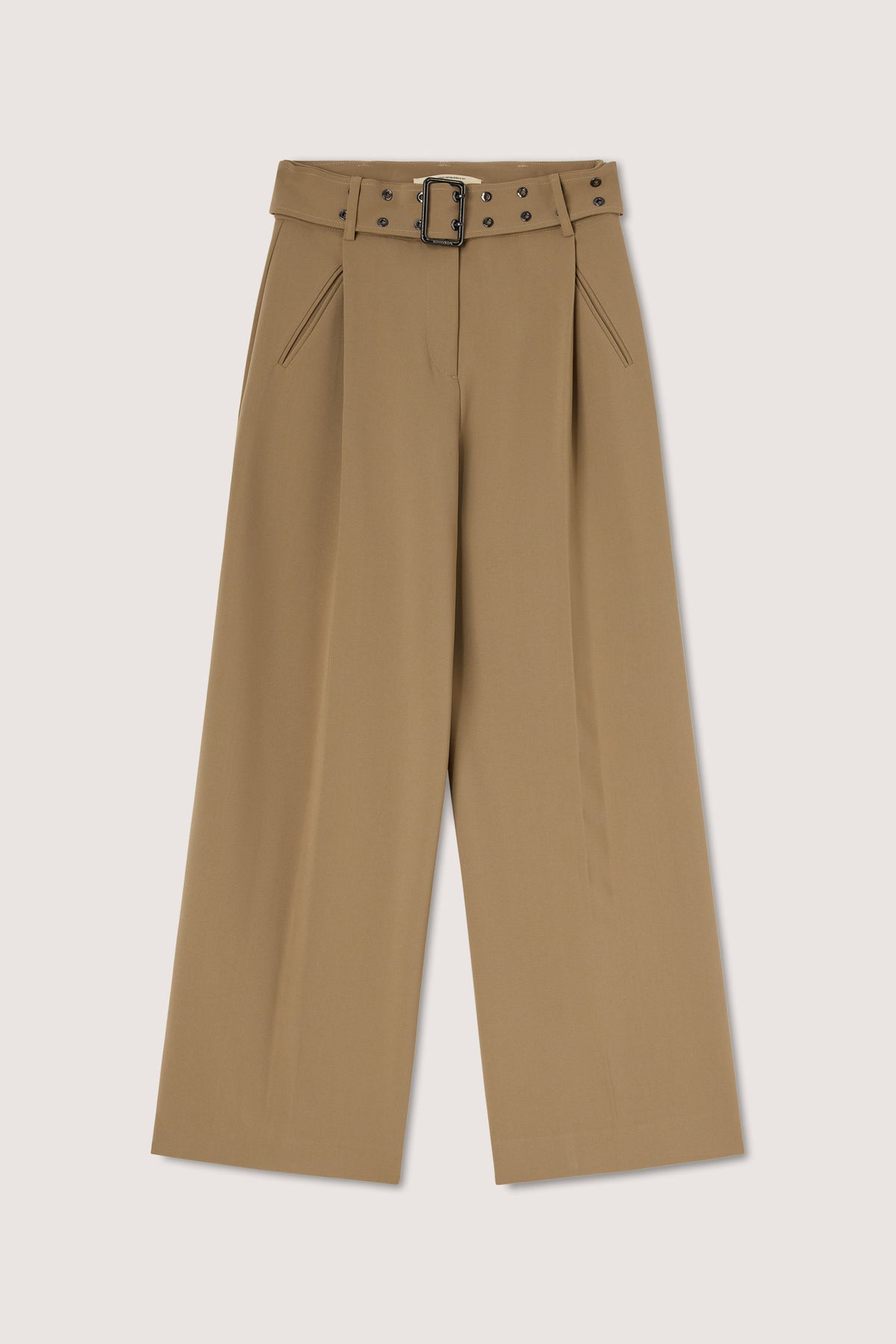 Pantalone palazzo in cady con cintura 5|84e1d08fc7fba0e2441c65b3e0ee34e2eff6da9c73ebc52dec95fdf85a47b309