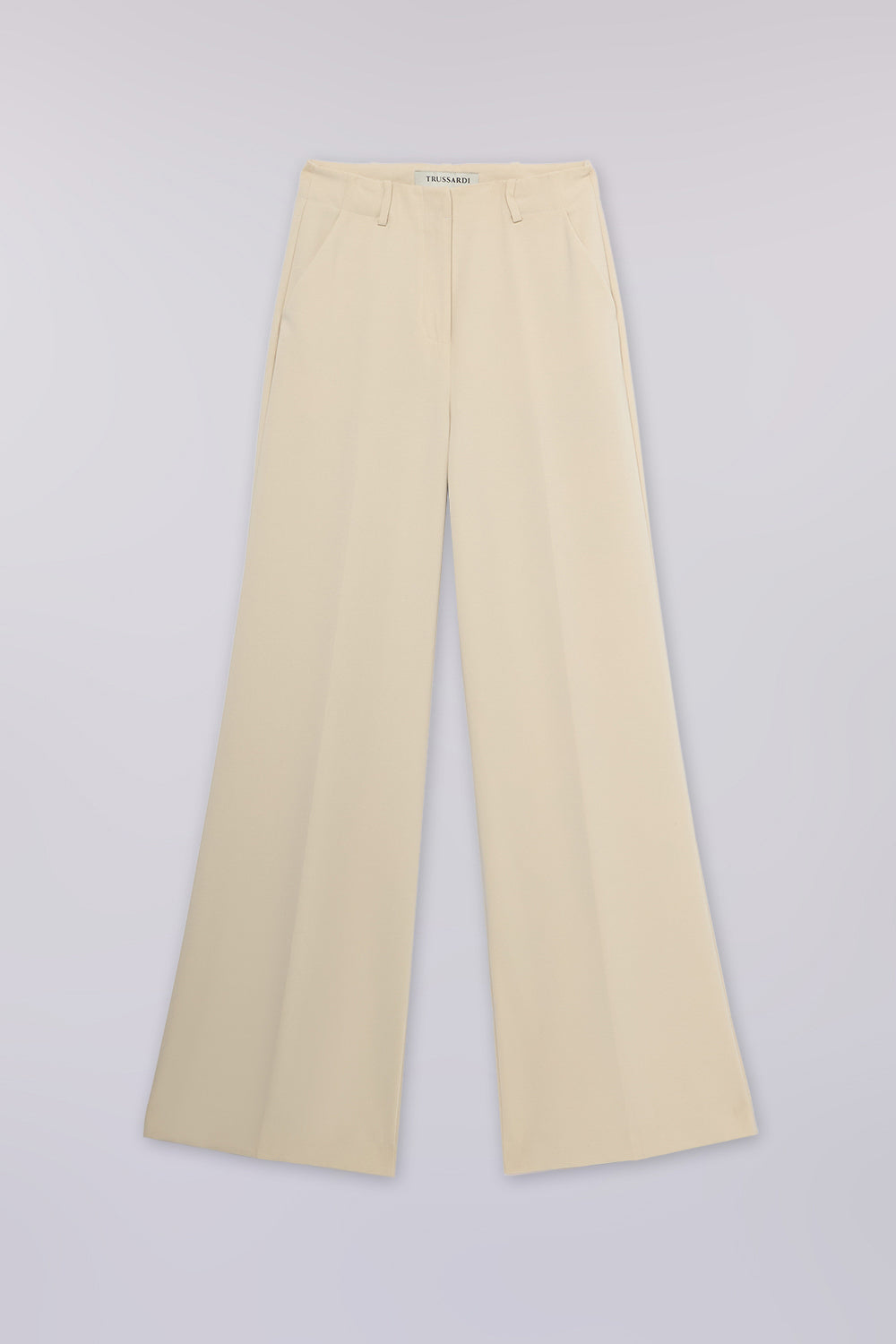Pantalone palazzo in cady 5|74823727ce7cdc61a7036ea8e70d9494773ad50bfd247f165d296be15b549646