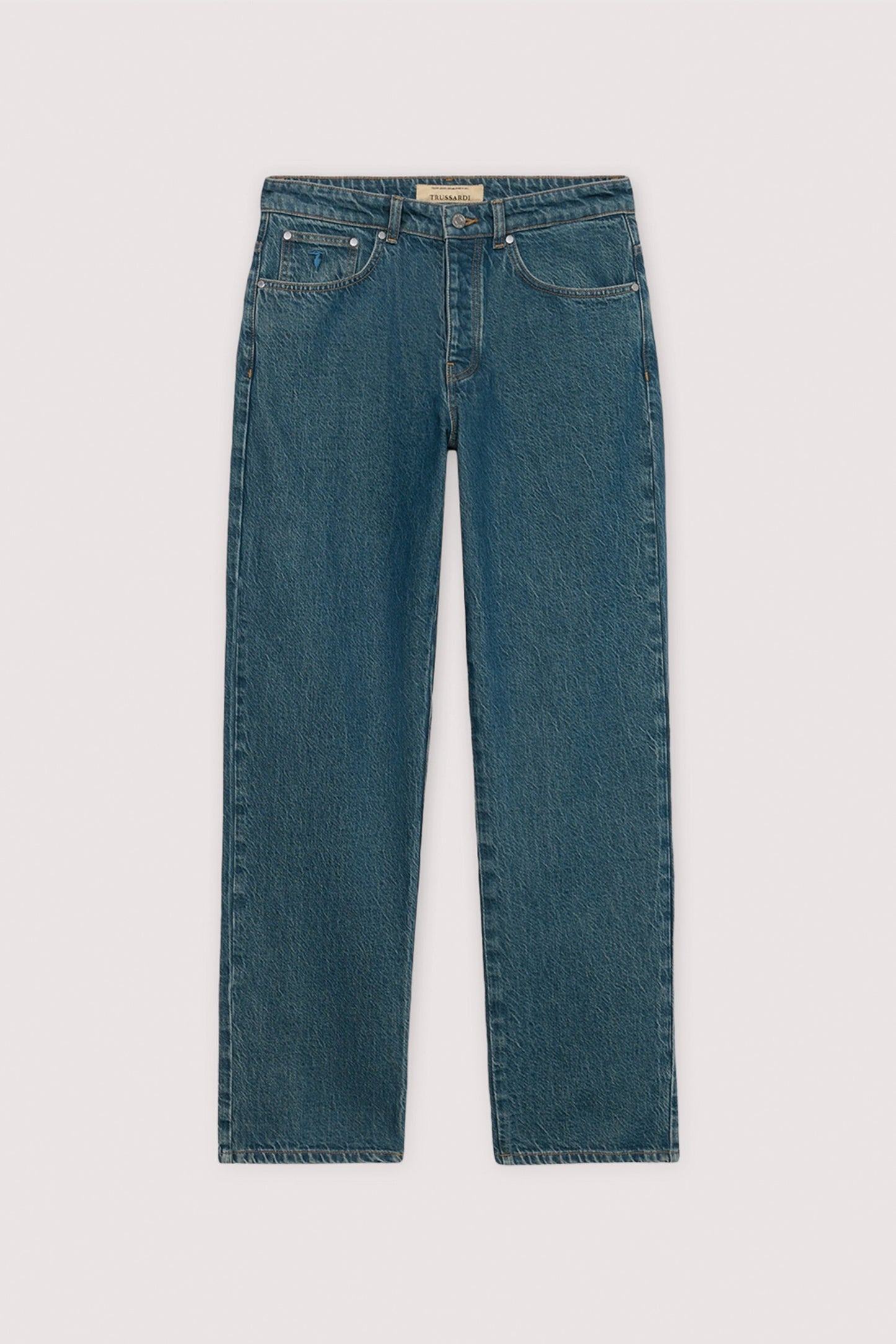 390 Straight – Jeans in Denim di Cotone 5|9f5efce1ac4ab4129238ffeafb2fef22a53a961ede292e357caccd4d4c6bab30