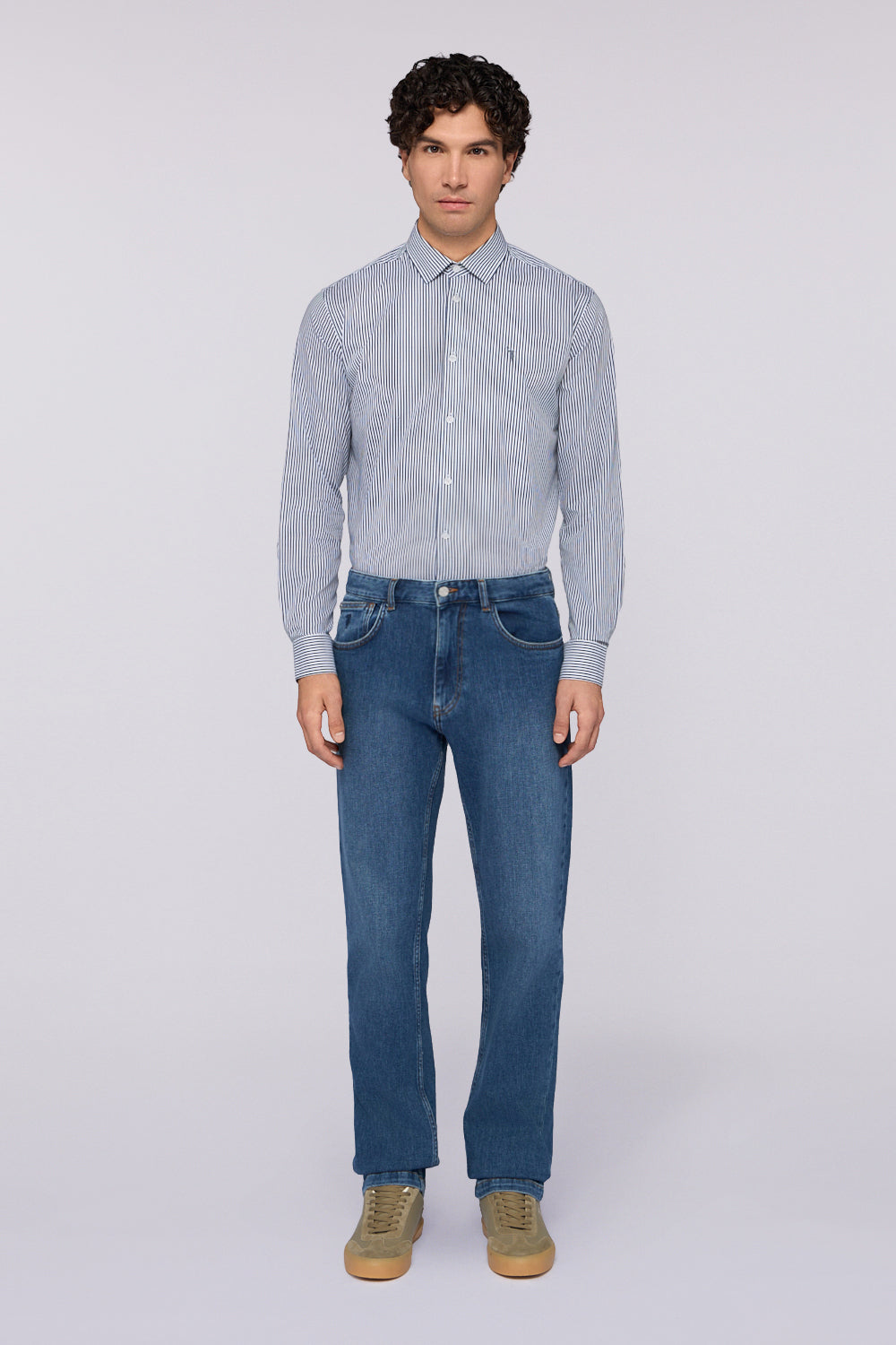 Jeans The Iconic Regular 380 in denim stone washed 2|57eb1ea4568fa7c19a1a169c5dd3b11d19c26f3c05c7df2f3be26d0f9ae91d51