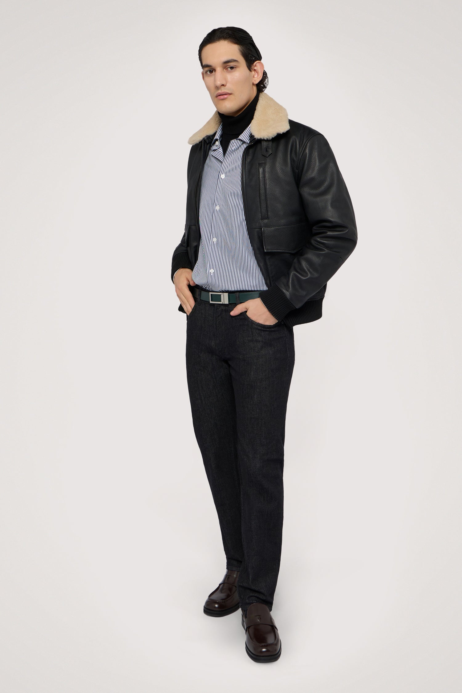Jeans The Iconic Regular 380 in denim stone washed 5|1e6609a7509231e04ae95e4efa975340443744b60e52d475bf9770b3076cd077