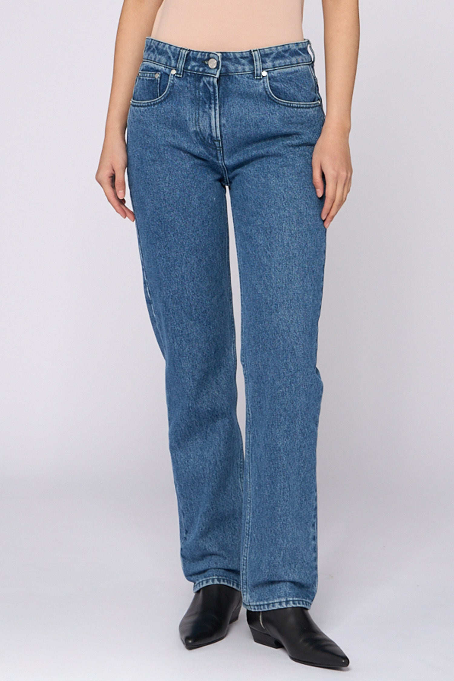 Jeans The Essential Straight 190 in denim stonewashed 1|1dca1325158c16efb0ad22a12f3bfaad8437a37237eacdb4b21ae0b555712984