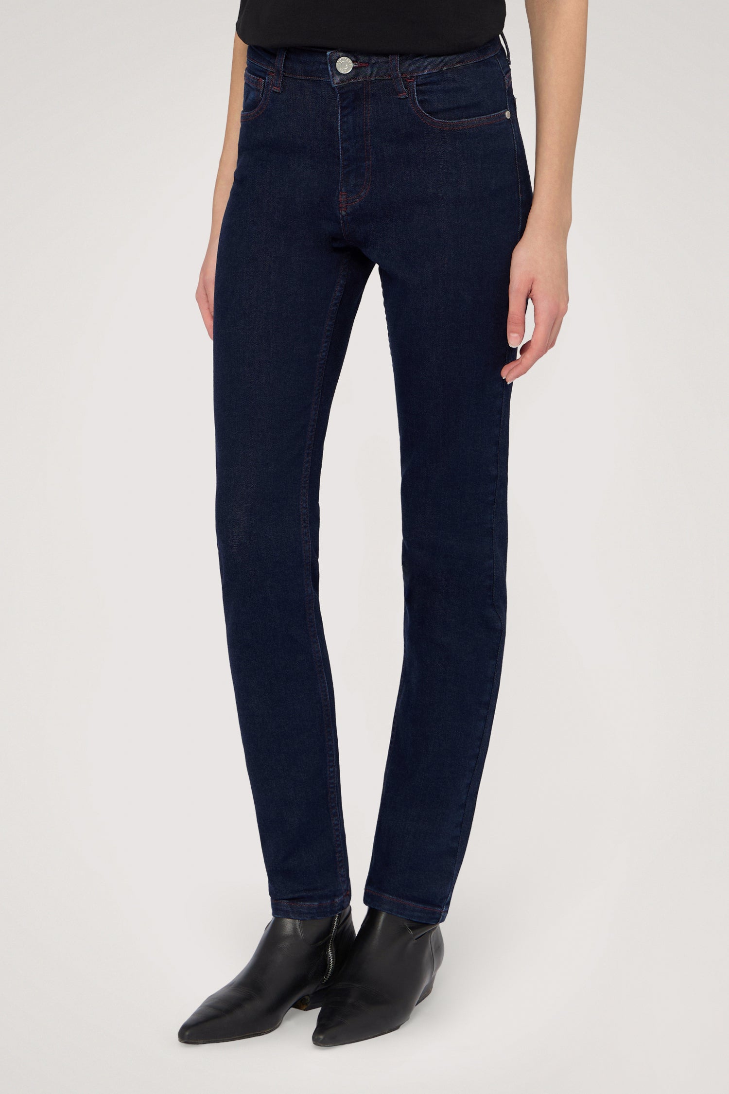The Skinny 105 Rinse Denim Jeans – Trussardi - Main Image