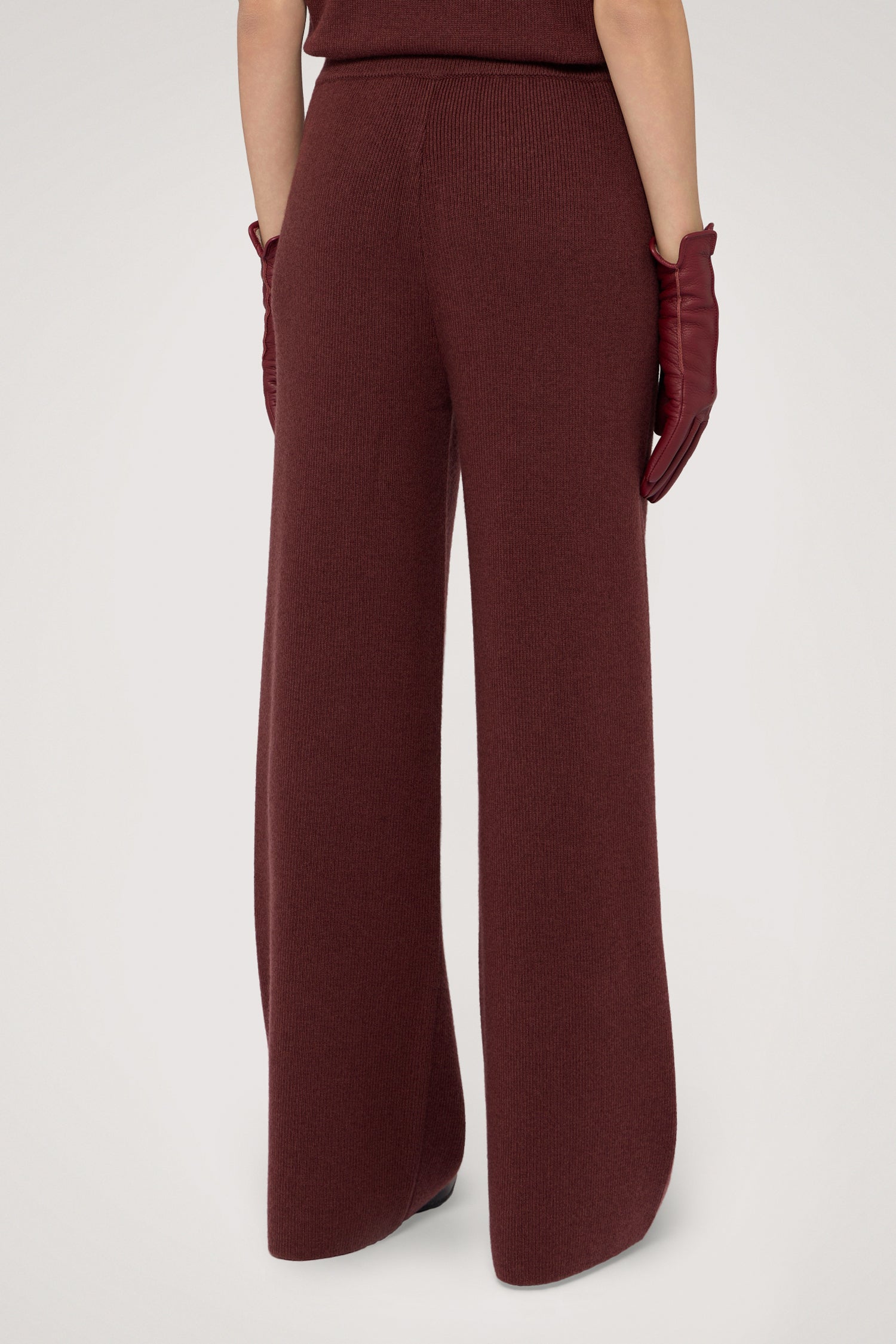 Pantalone palazzo in misto lana 3|e4a70d011152c9cced18144f34799ff2e438fed0c7a532ba58f86b7de0af3637