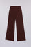 Wide-leg wool-blend trousers