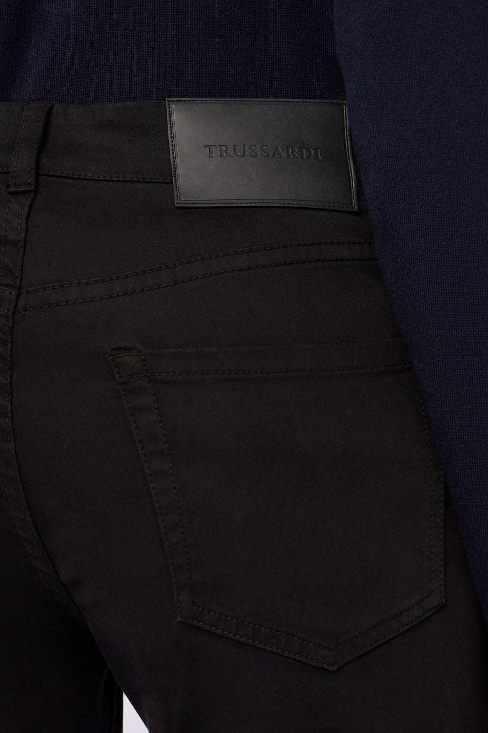 5 tasche 130 slim fit in gabardina stretch 3|d28ba43645df6ca1ecdd3e7860824403dceba56a2c1484141d911442f62ee645
