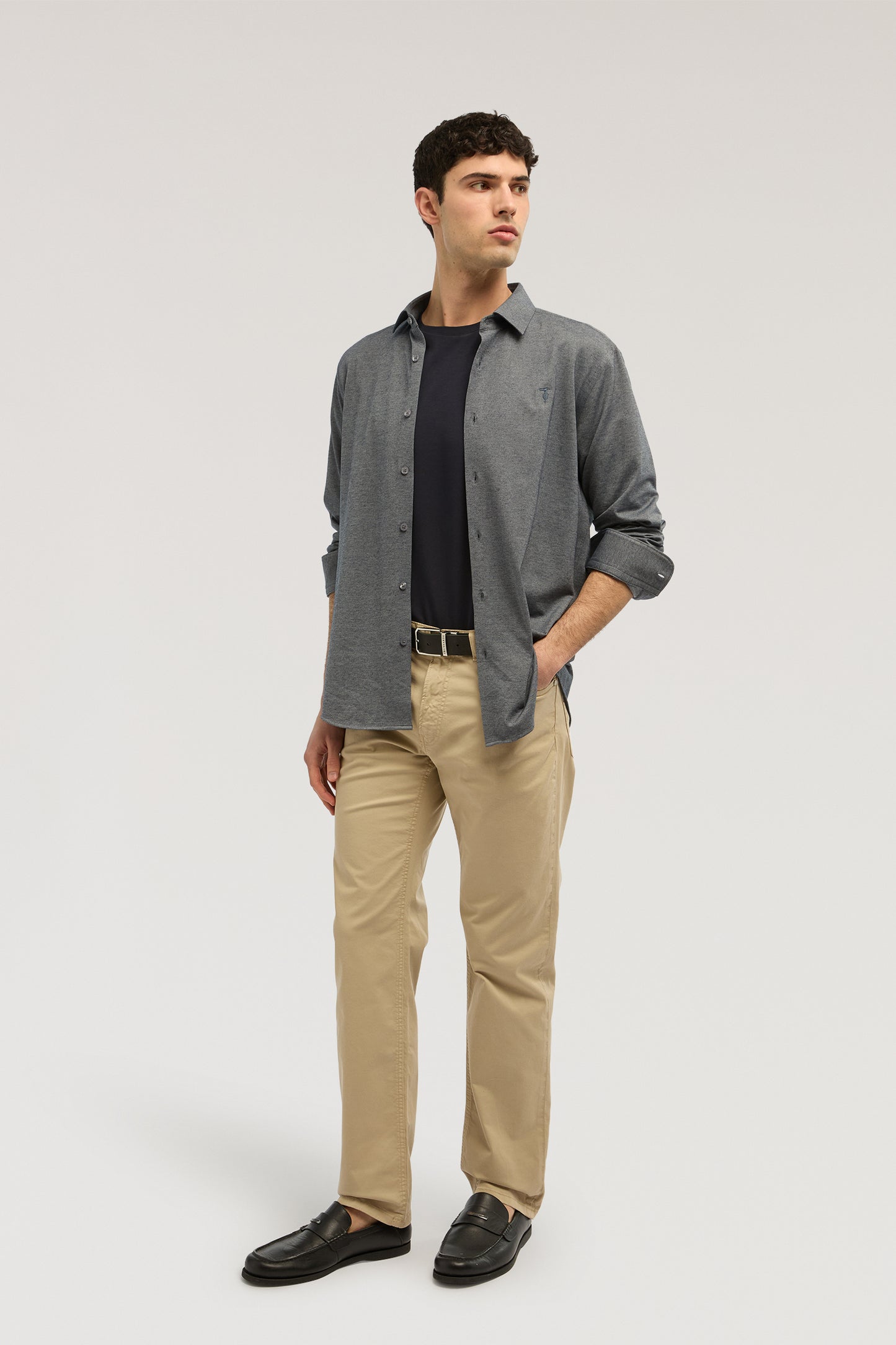 5 tasche Regular 380 ICON in gabardina leggera 5|4e9949b1bfd1859e199d75f6f4a23845869cdb02d99b62aafd6f05886839e090