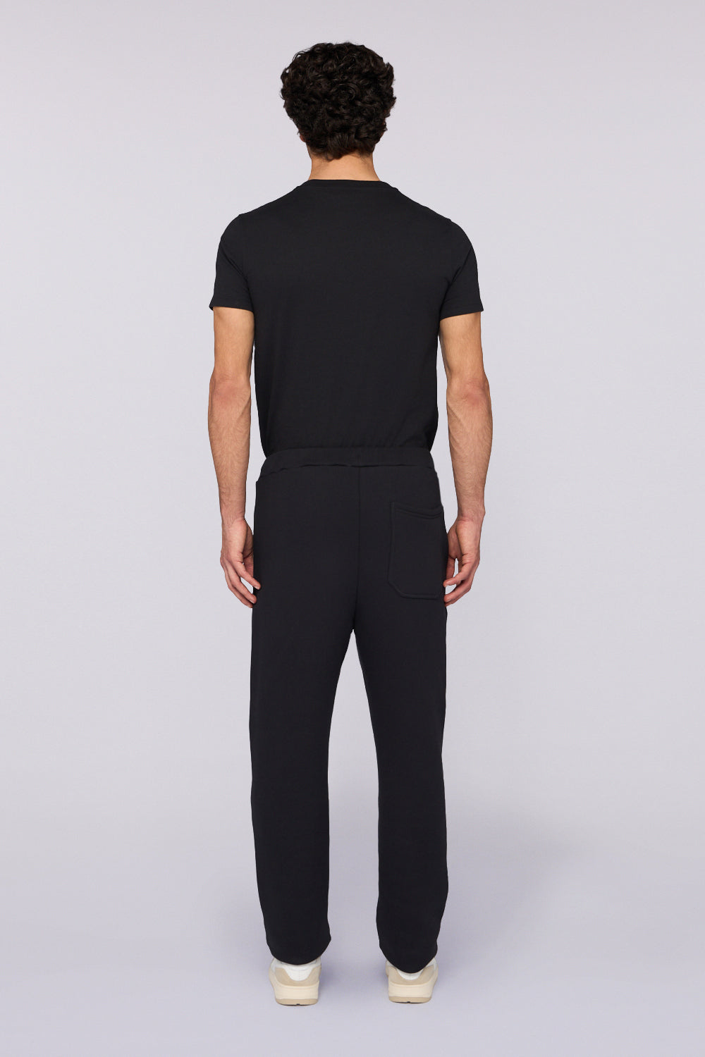 Pantaloni jogger in felpa garzata con stampa 3|2d6f57d885de1465db3a8e61b249159035829214800e48bcb3c6e1dc65c2aacc