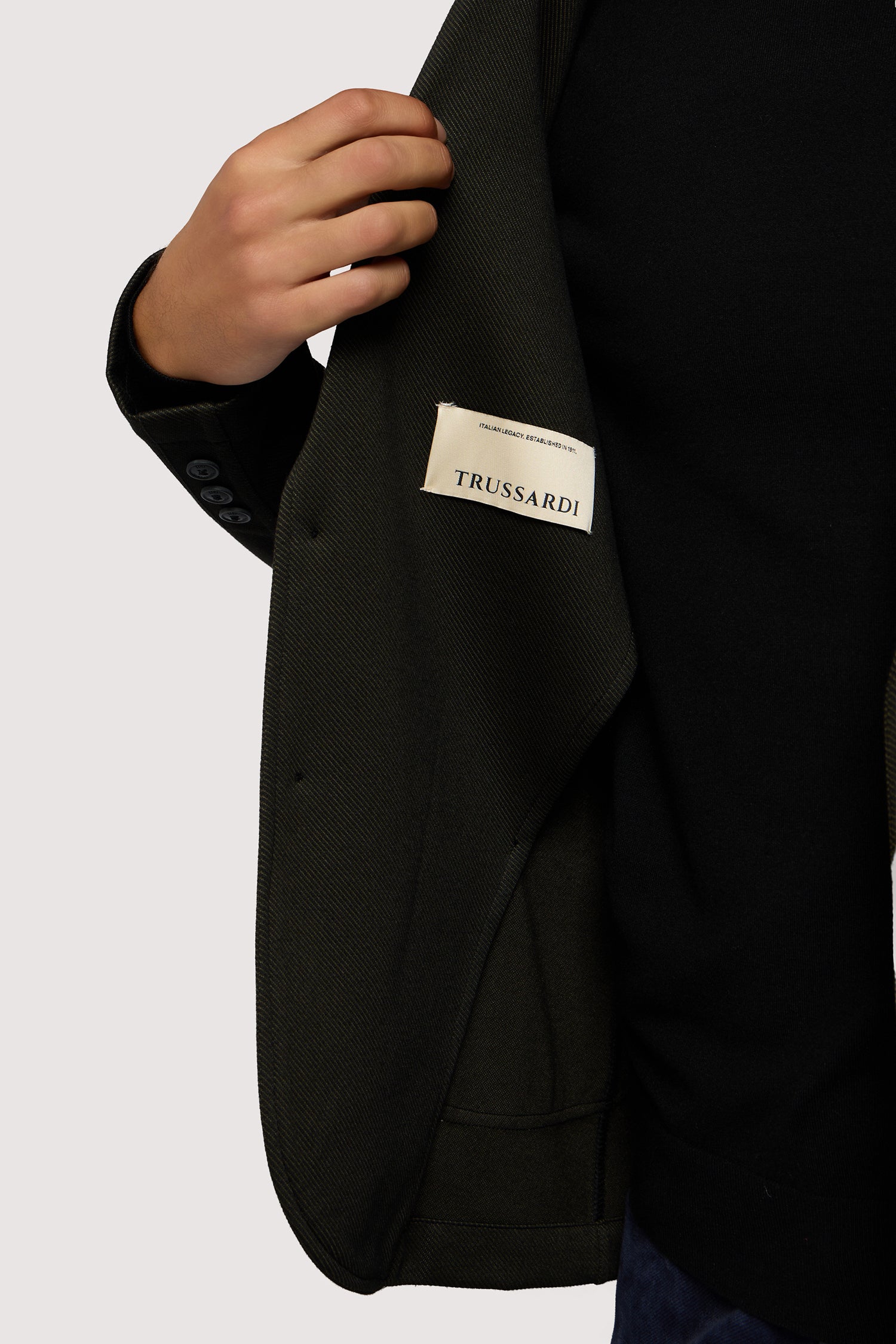 Blazer slim fit in jersey 3|937fa71c605e7f9a4b4d701350fad441064ad692f59a1047140d1c1bbe728e7b