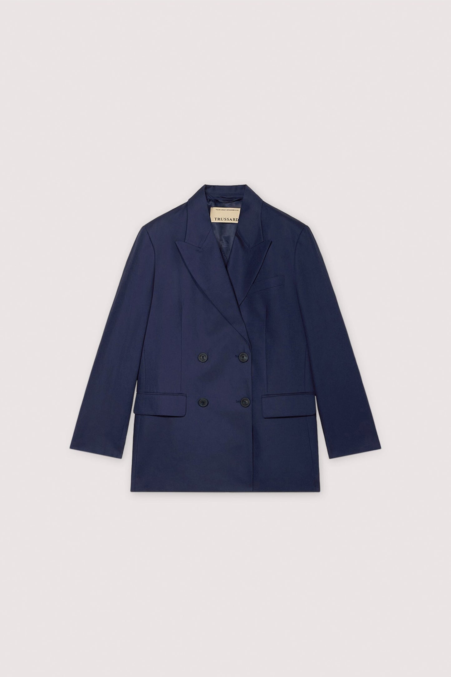 Blazer doppiopetto in cotone e lino 5|3e736c9224de452cb98f3712b24e8a1d6202da658528f0a330f70f89eca2165e