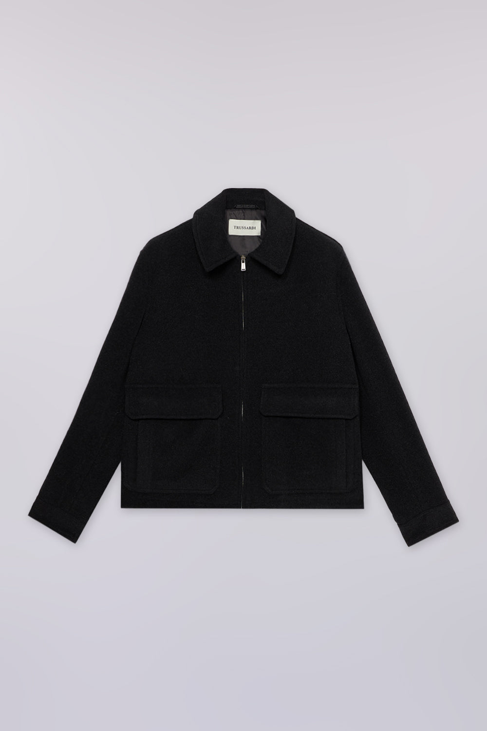 Blouson con collo camicia in misto lana 5|cfb83b7990716dd33008ae59fdcfe9abf59d1f19e5ddbddbe25bf272de10f844