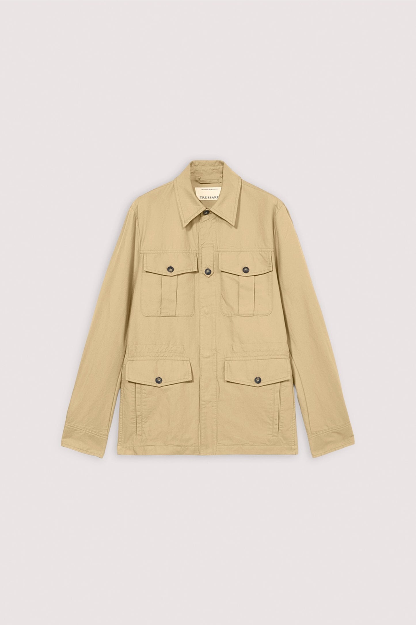 Sahariana in cotone e lino 5|c82e129afa3b6d32c684503908d7a2b042ff39975a06cee4089f9ffeb4028f10