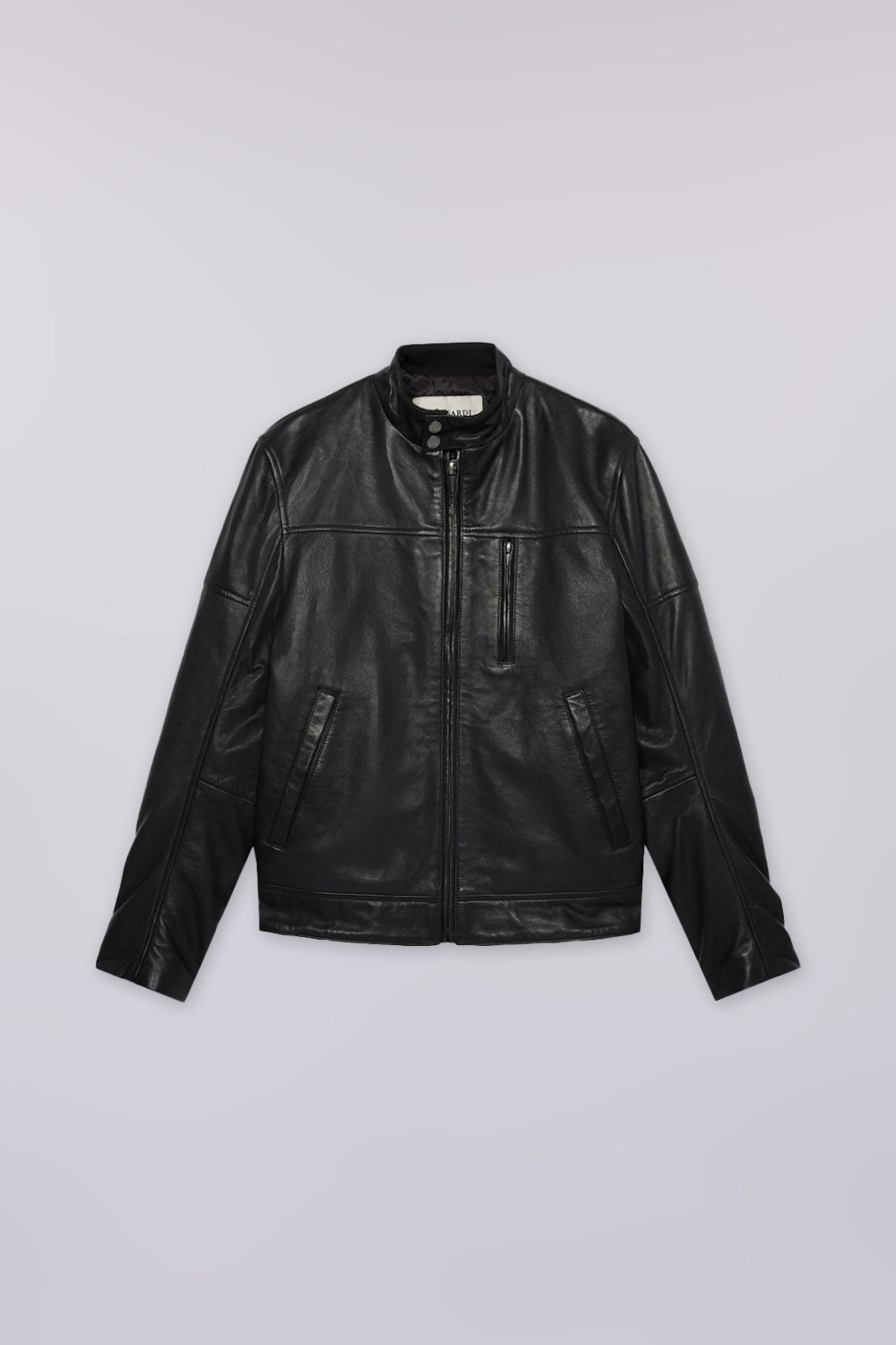 Giubbotto biker in pelle imbottito 5|3803b15337881cb340d24ef672fc7eb1790a33a25d6a0f8a68e74ce7cf81e712