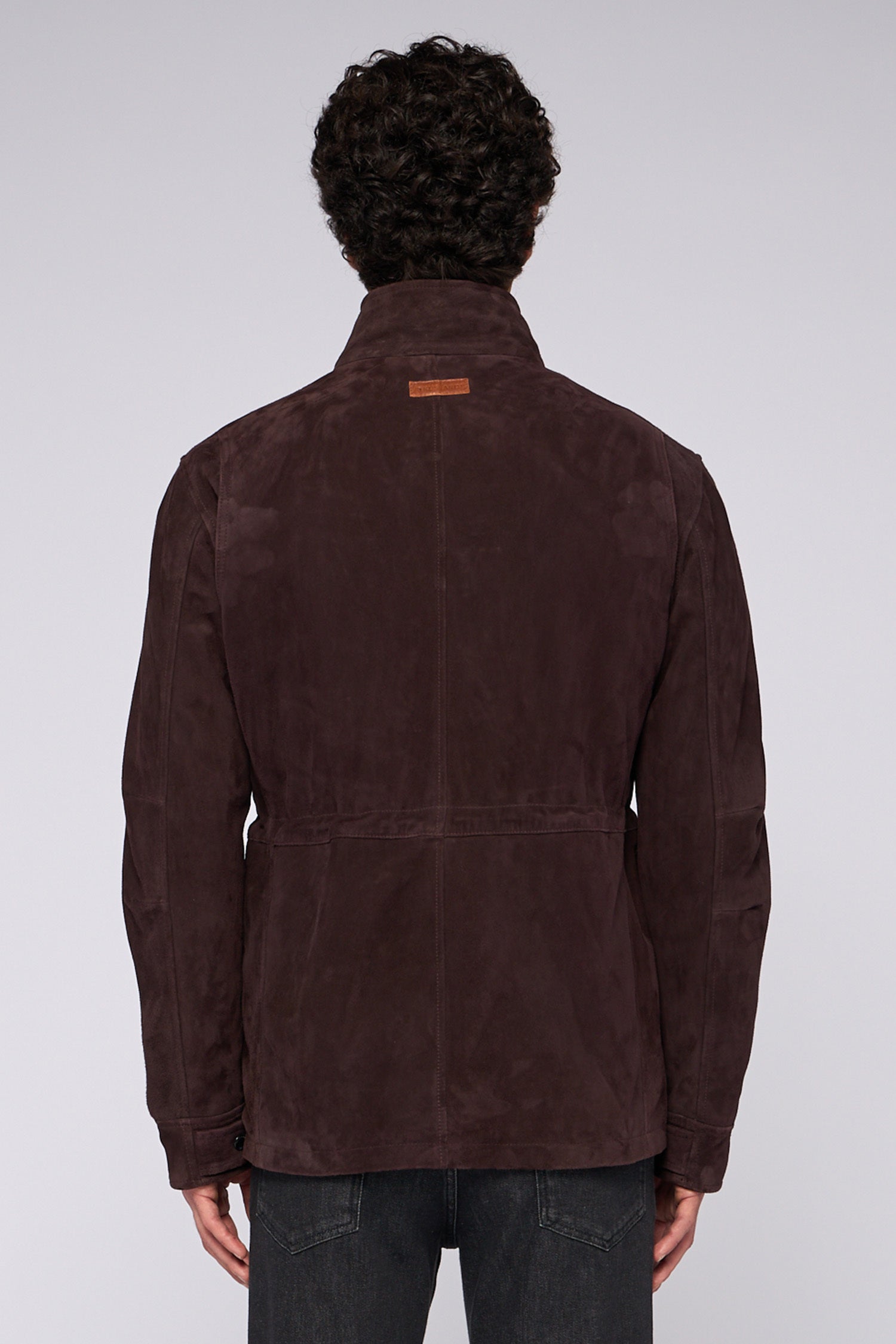 Field jacket in suede 2|679b7182750f55ff8bcdb31a2642e1e51aae0d8a5f8ce7cb133fd566442b0ef2