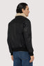 Giubbotto imbottito in pelle con colletto in shearling 2