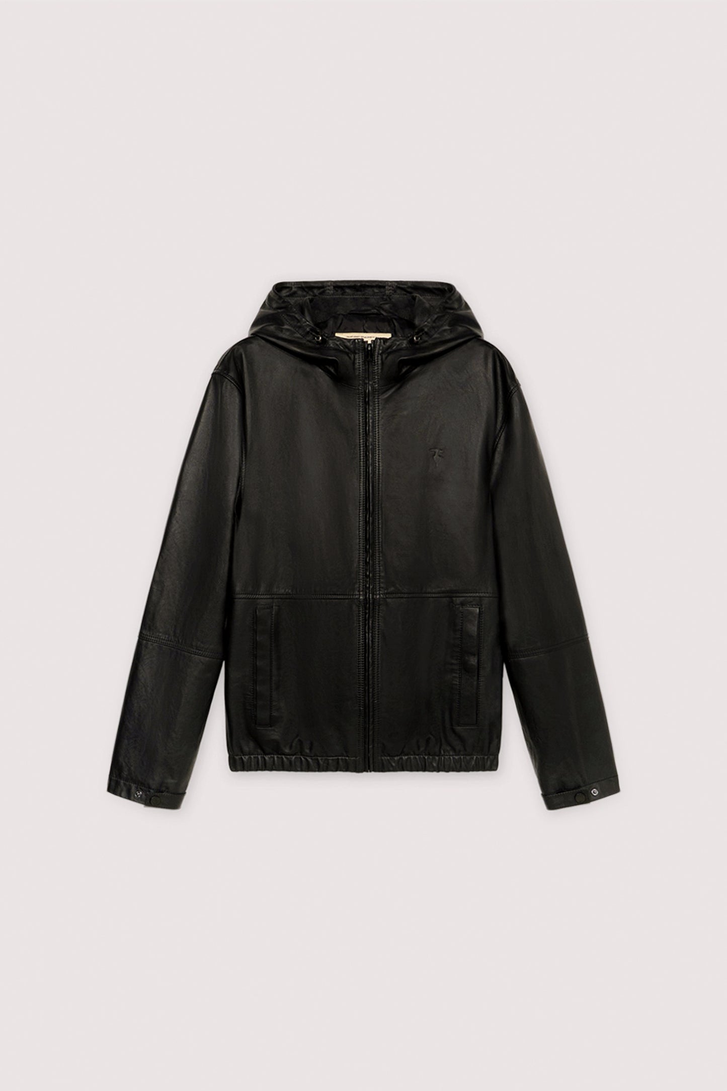 Giacca con cappuccio in pelle metal free 5|7511ea1e4d73c2f11e211a8a358a4a9fe9cecdd1d47448e8c8b66de195ca59e6