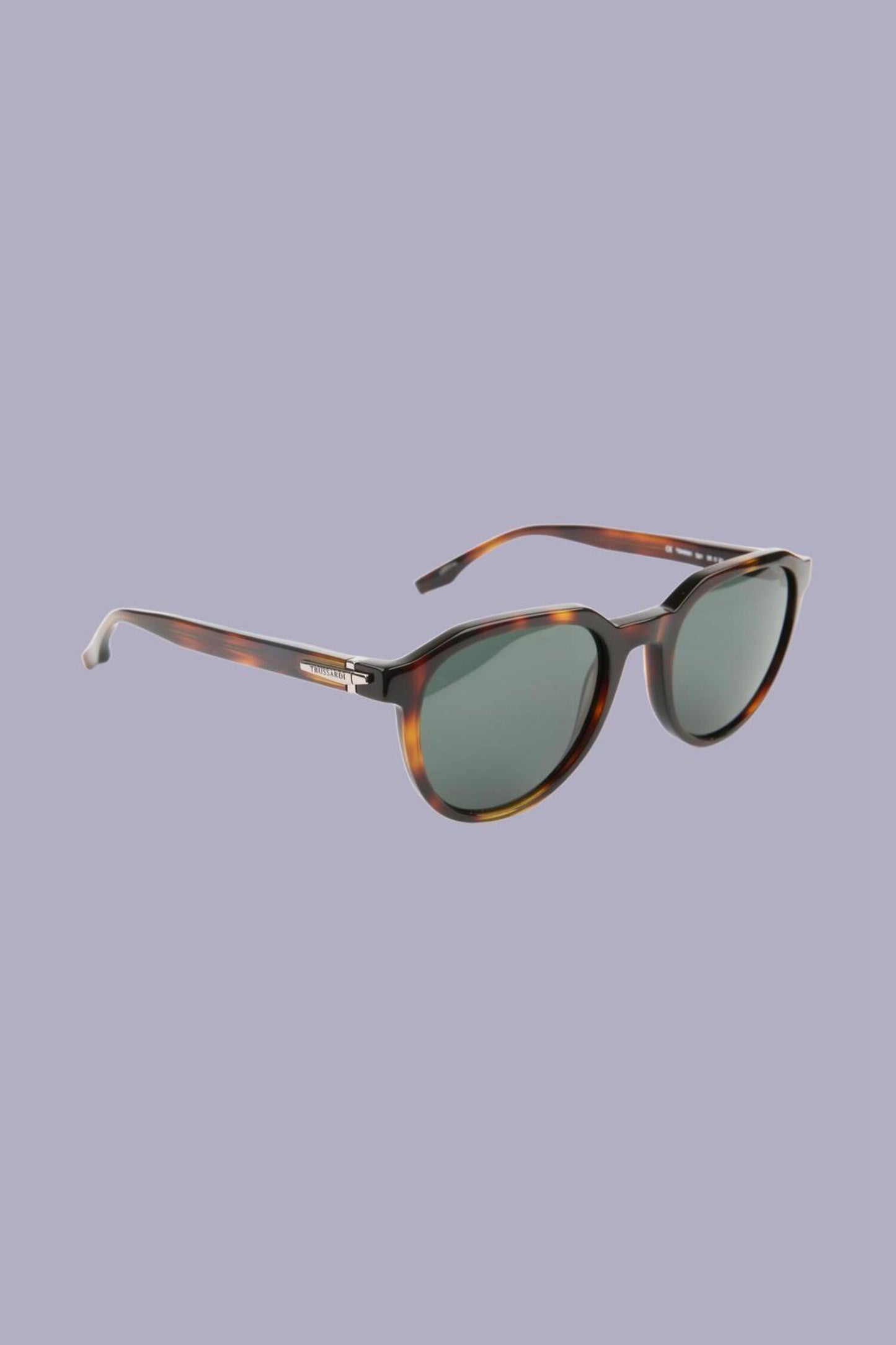 Occhiali da sole rotondi in acetato con logo 1|4a5c8ca52fa70e3a3ccd65e7abb8fc0366496a953691ca646d348c0f8cea6b99