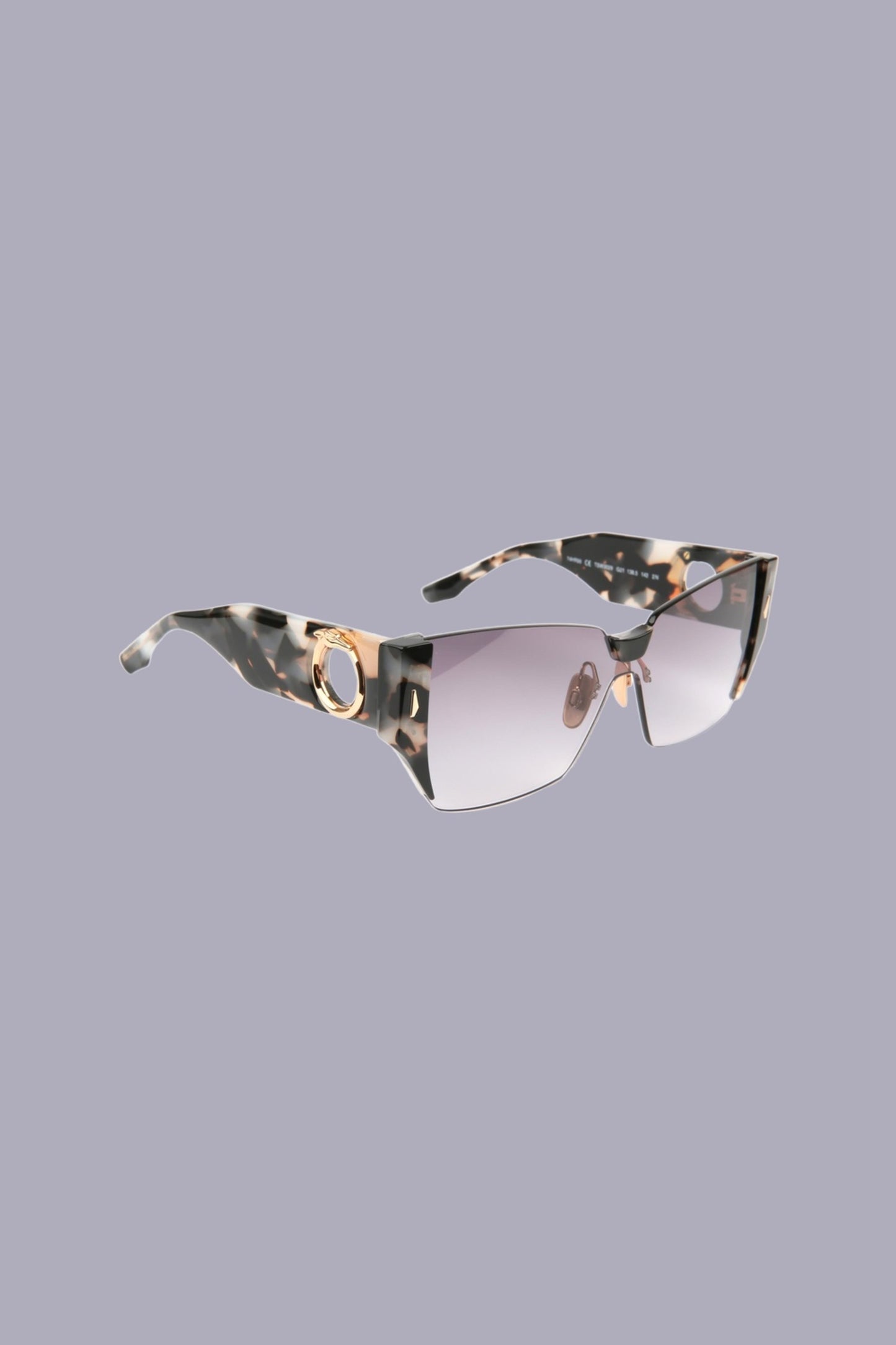 Occhiali da sole semi-rimless con dettaglio 1|f6e1e57fd9457c777d139f138af1af099172f701843c8077553a942fc2ace4b7