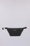 Nylon and leather travel belt bag