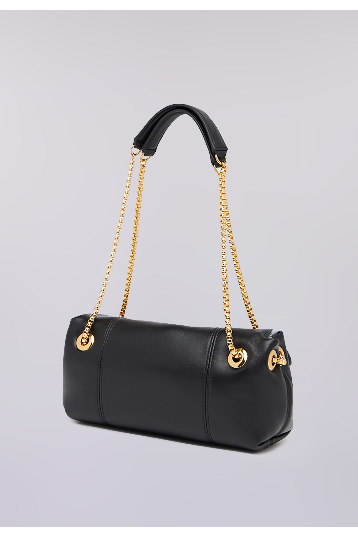 Borsa a tracolla Orbita mini in nappa con catena 4|b0e7ed2aa7981d724c738b2ac7e4dd4dc40b4602e7c56332e32e6a7a84f7952c