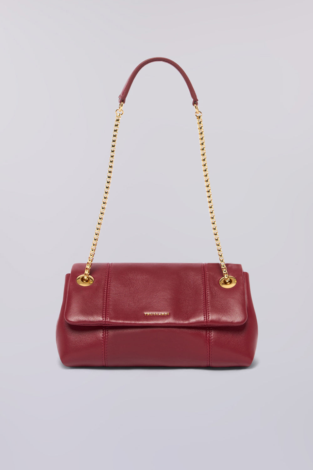 Borsa a tracolla Orbita mini in nappa con catena  1|2bee89f04d7373446fb9f16d846eef7581b3e68a52491b32ff4fa7eb9ea97bb9