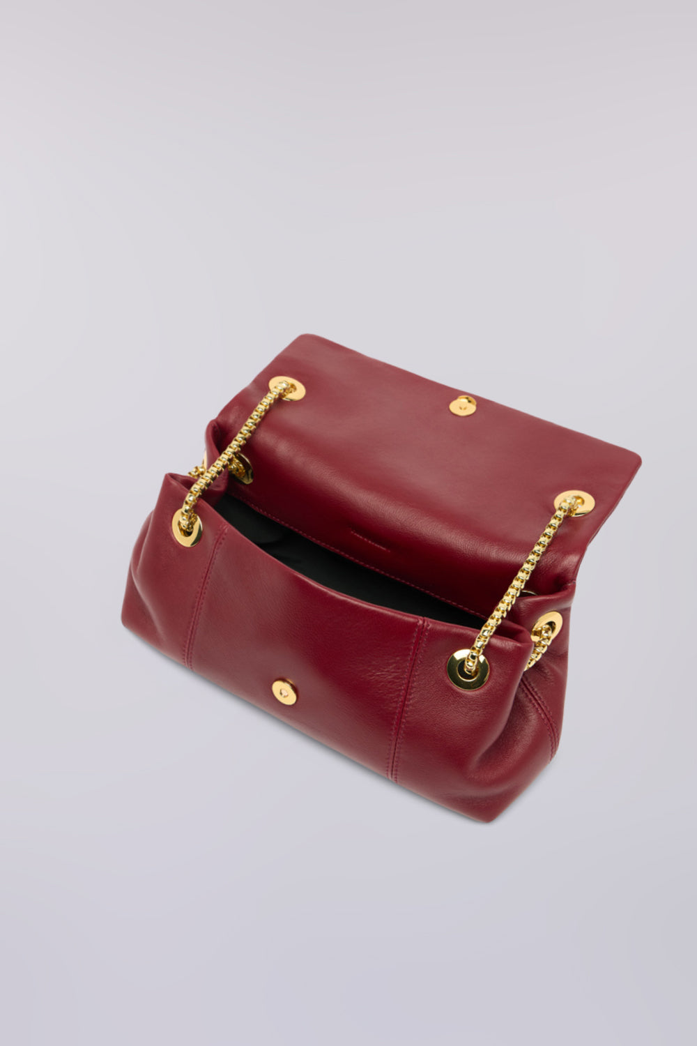 Borsa a tracolla Orbita mini in nappa con catena 2|1c7e732b91c0ea271c7063107a7072c0025ea8fba92672d9d92cfb98c5173050