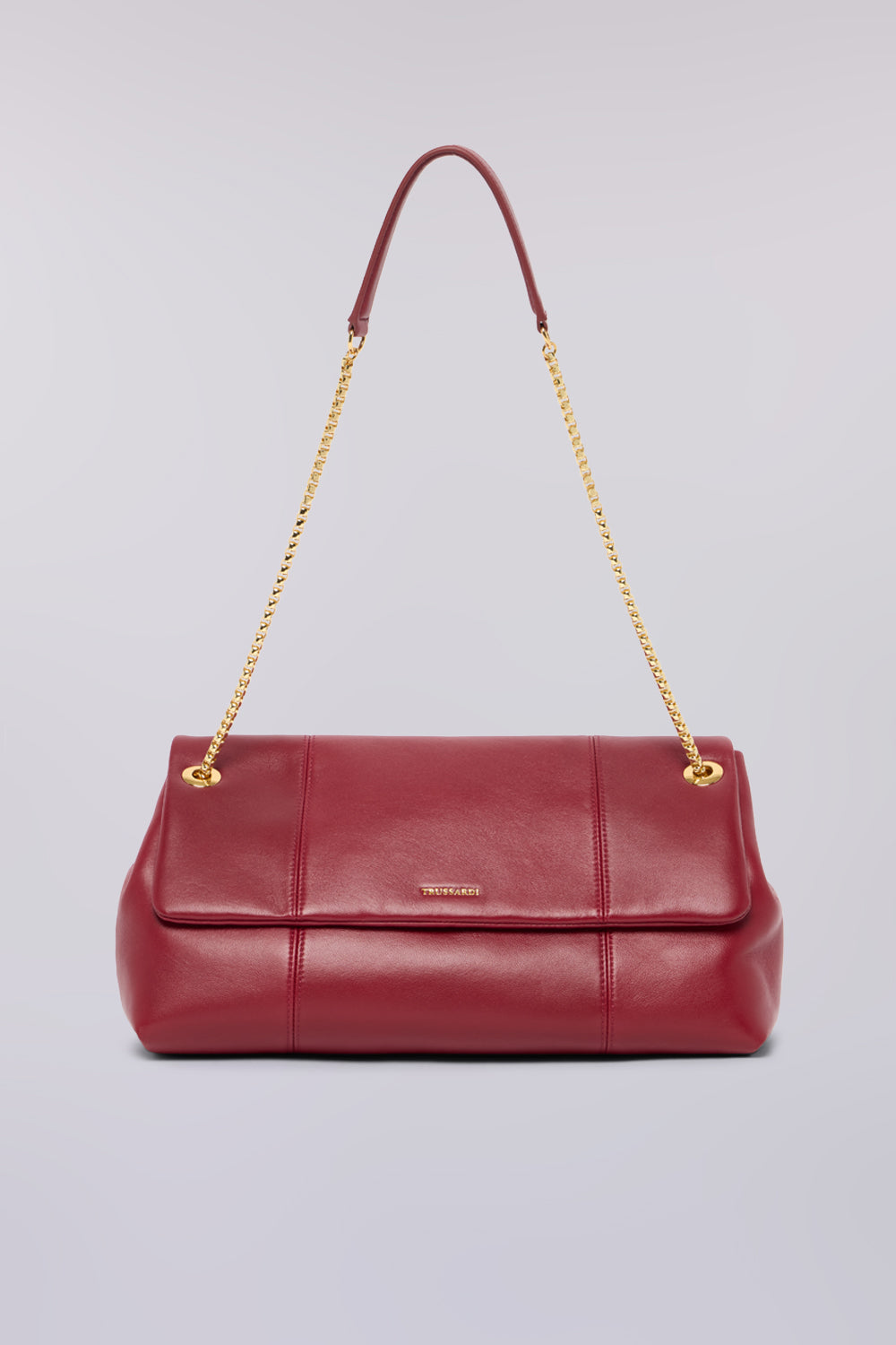 Medium Orbita shoulder bag in nappa leather with chain