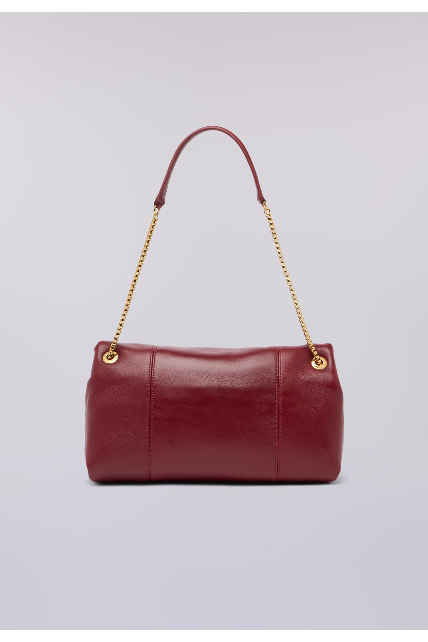 Borsa a tracolla Orbita media in nappa con catena 5|753e0c4e823f831398068b8246491ba0b28afd08c73315cf996d91e8e1c97ee4