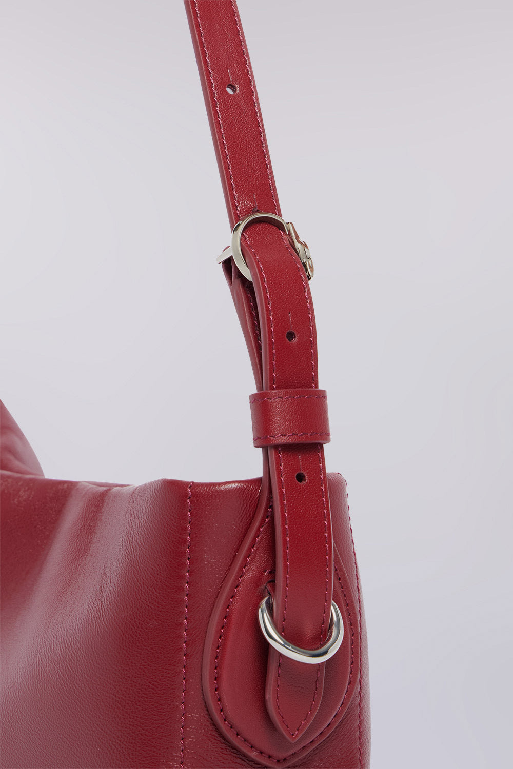 Borsa baguette Gentle in nappa 3|f2b0070cb2210f7ae15c7c47b8039b416ea9fa1bc56a64f21a1a1f2506c60942