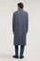 Herringbone mixed wool coat