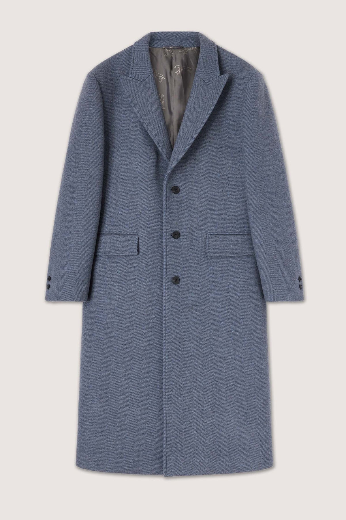 Cappotto spigato in misto lana 5|4dedc7adb68ef8345b91fb978dd6c5281f02914688543073d58386a049398036