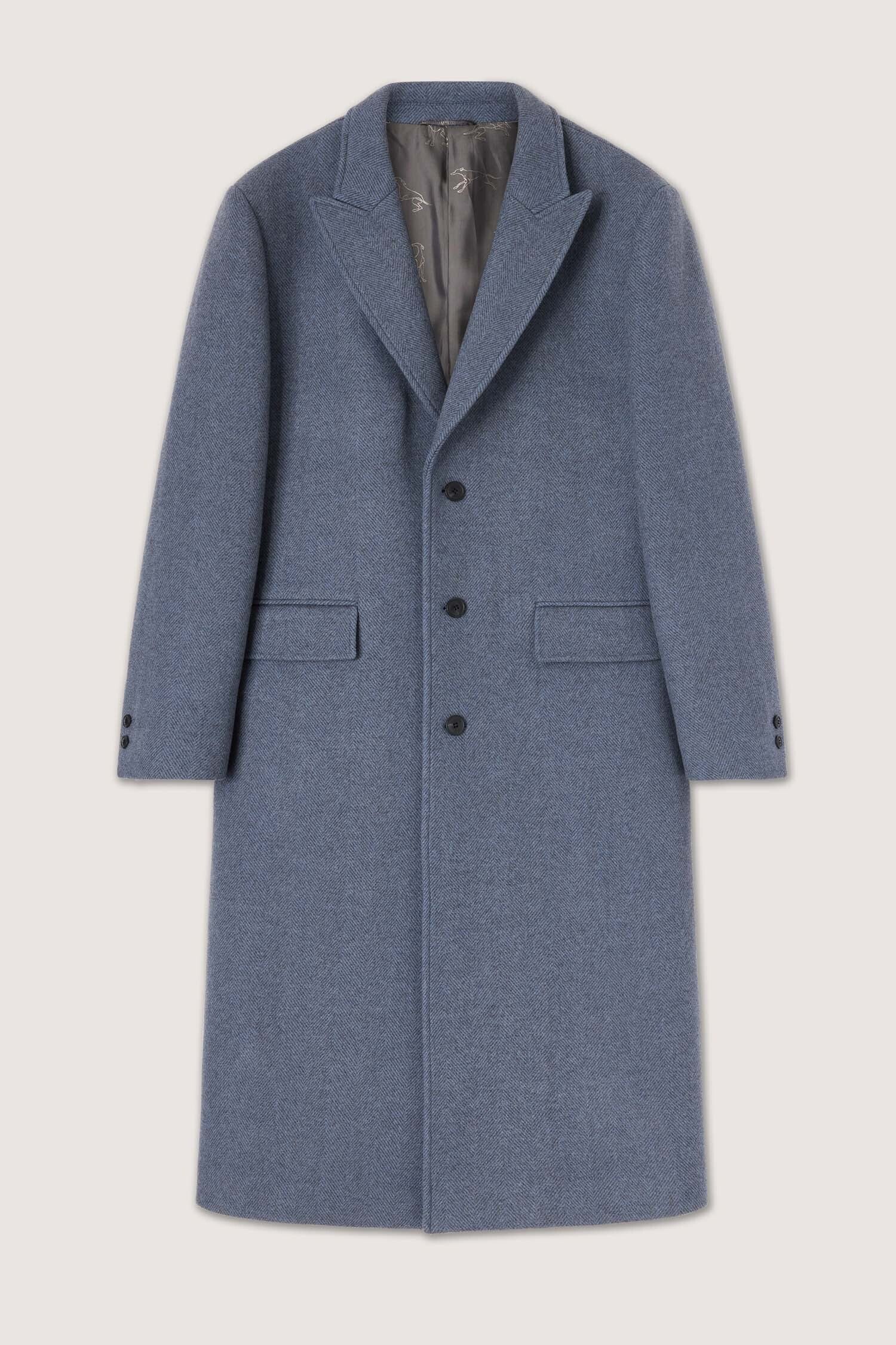 Cappotto spigato in misto lana 5|4dedc7adb68ef8345b91fb978dd6c5281f02914688543073d58386a049398036