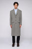 Cappotto spigato in misto lana 1