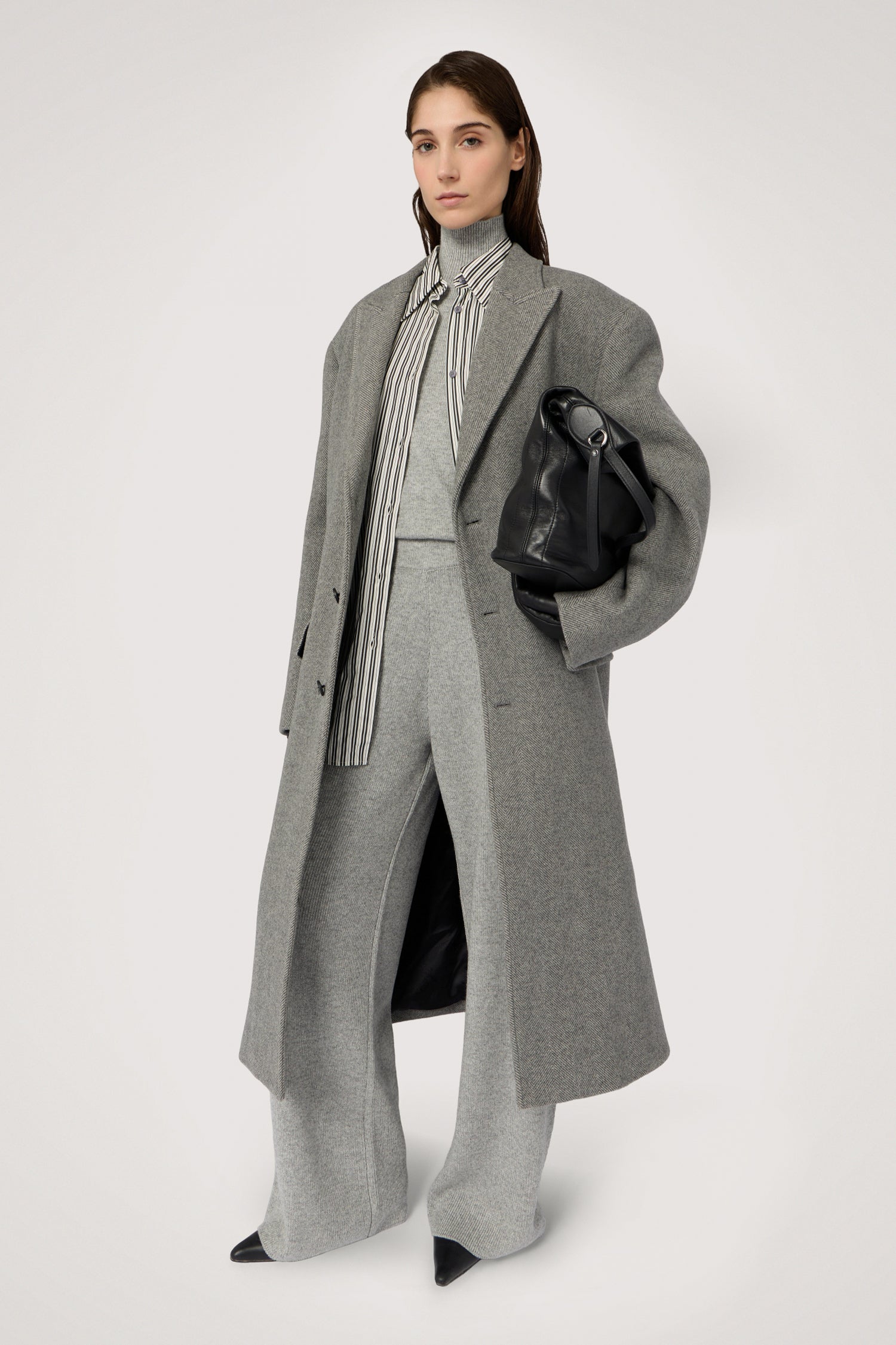 Cappotto spigato in misto lana 5|b27722f64b3e383a5919168733504f49add8a960a7c918d6e3df6d0db3abd92c